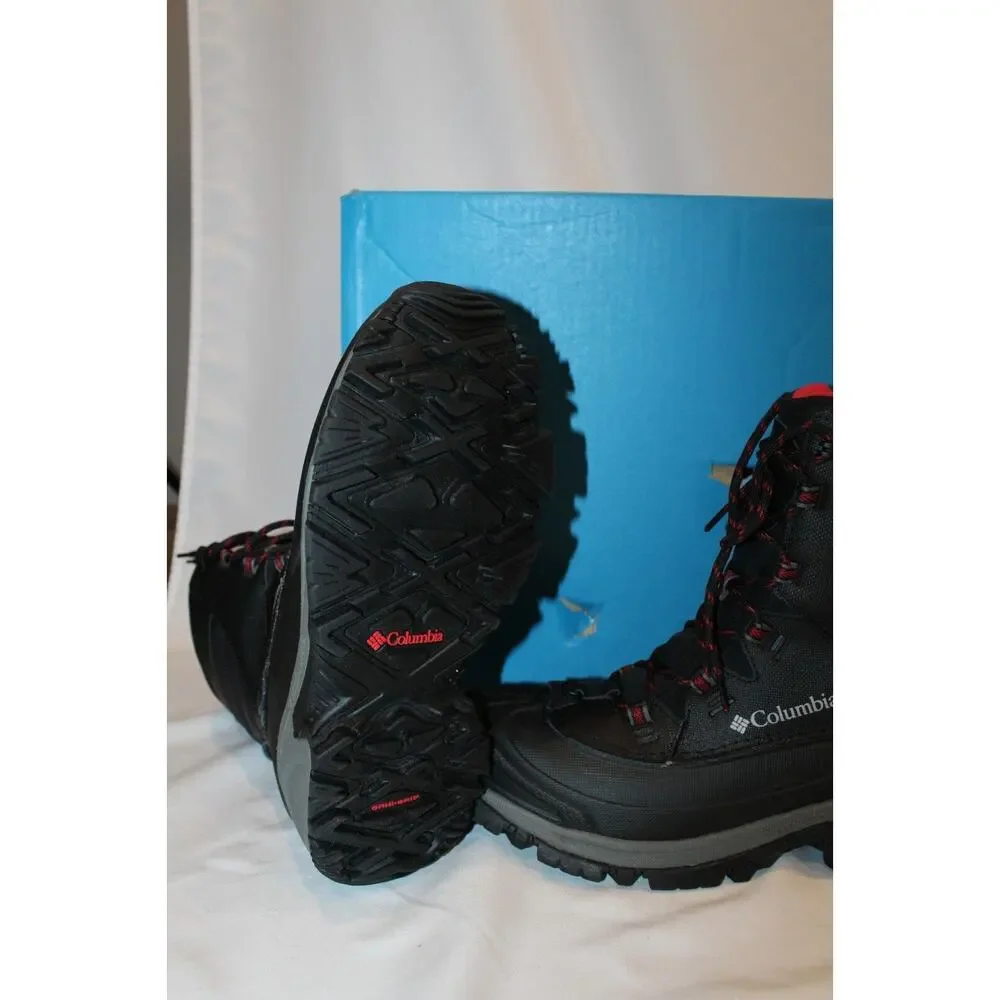 NIB Columbia Men's Bugaboot III Black Snow Boots‎ SZ 8.5 Women's SZ 10.5